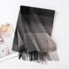 Women's Premium 100% Wool Color-block Scarf Shawl