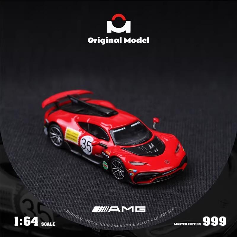 New Original Model 1:64 Mercedes Benz Amg One Alloy Miniature Diecast Model Amg One Sports Car Model Toys Kids Ornament Gift