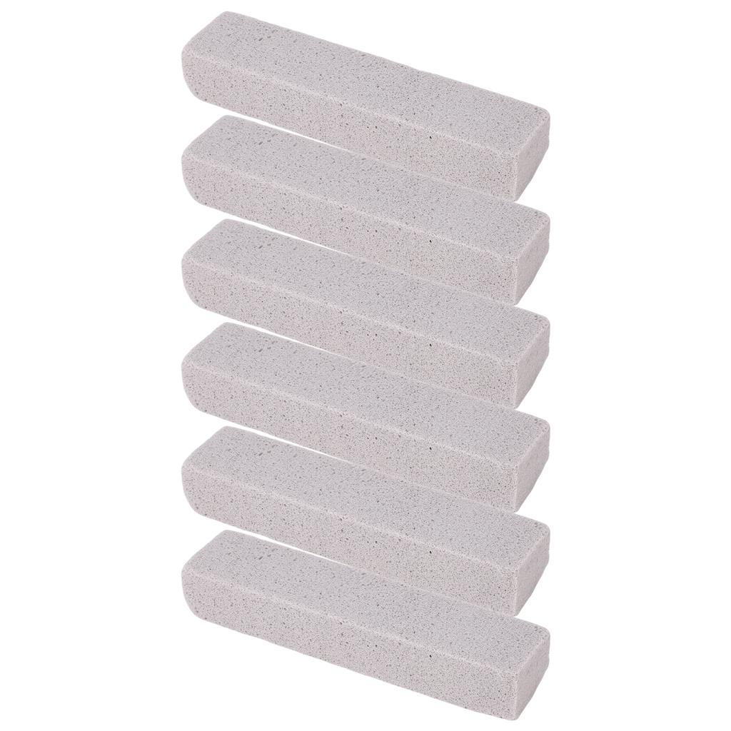 6PCS Pool Pumice Stones PVC Material Cleaning Block for Kitchen Sink Toilet Bowl Bathtub Shower