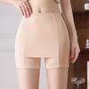 1pcs Women Double Layer Safety Panties Boxer High Waist Protective Underwear Seamless  Protective Shorts Pants Under the Skirts
