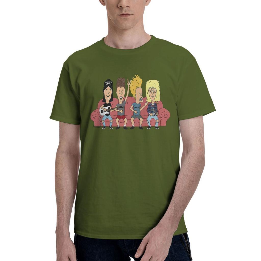 Beavis And Butthead 100 Cotton Casual Breathable Confortable Tops Funny Mens TShirts Mens Tops