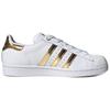 Adidas Women's Superstar Metal Toe 'White Gold Metallic' Women's Sneakers FV3330
