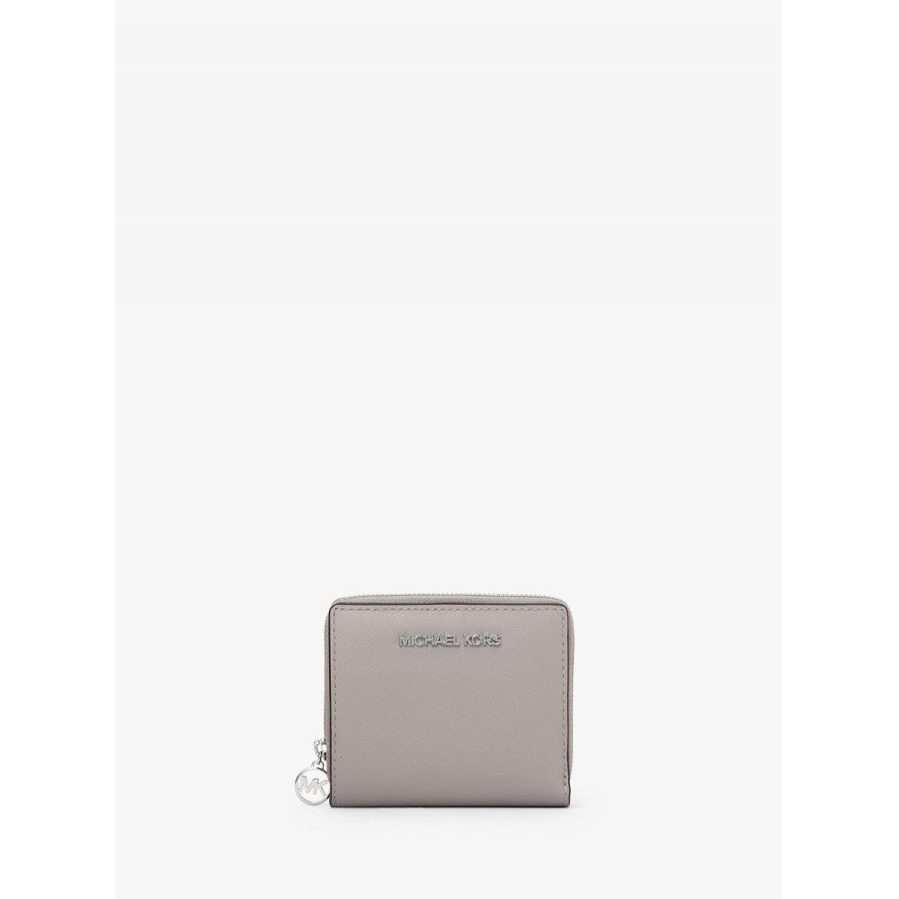

Michael Kors [japan Limited] Jet Set Travel Zip Charm Wallet Medium 35r4stvf2l35 Pearl Gray F