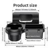 Car Multi Functional Phone Holder Storage Box Cup Holder Window Side Storage Organizer Space Saving Design Sunglasses Coins
