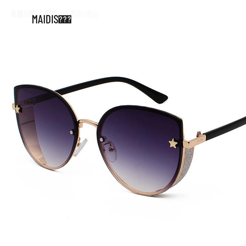Jett 9229 Trendy Ocean Lens Sunglasses, Couple’s Thick Full Metal Frame.