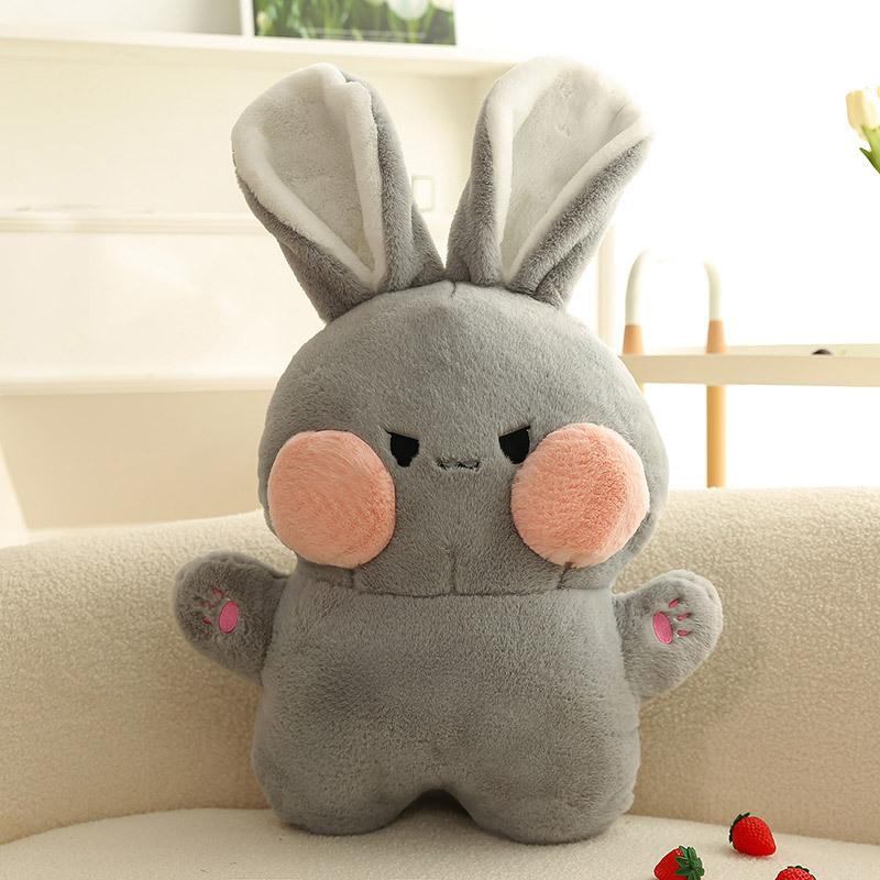 New cute rabbit fur Dudu rabbit doll plush toy bunny gives ragdoll doll throw pillow girl gift