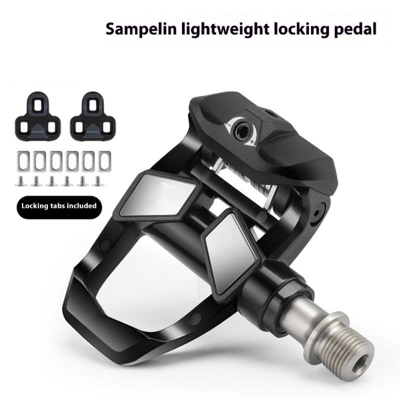 Light Weight Bike Pedal Smooth Design With Look Systems High Performances Cycling Pedals Easy Install Lock Cleats Pedal