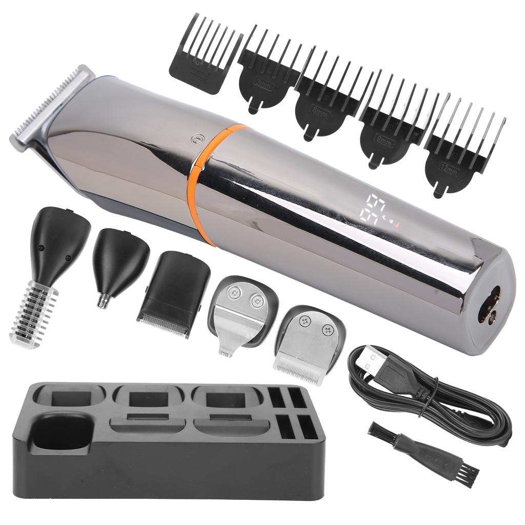 Multi Functional Rechargeable Electric Hair Clipper Shaver Razor Body Nose Hair Trimmer