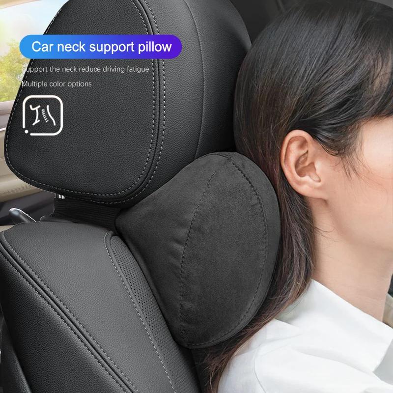 2026 Hot For Volvo Steering Covers Car Neck Pillow Waist Support Auto Seat Headrest For Volvo Xc60 Xc90 V40 V60 S60 XC40 V50 V90