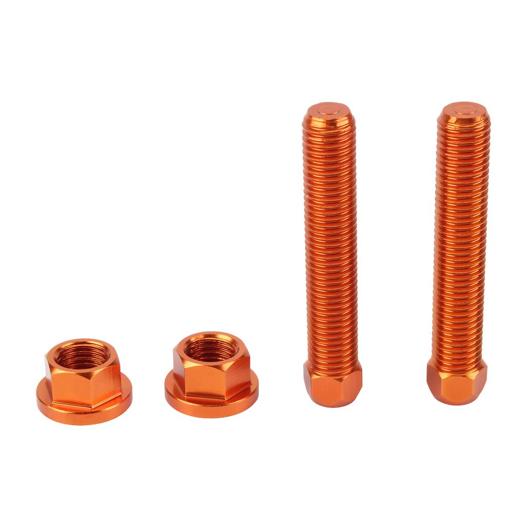 Motorcycle CNC Chain Adjuster Rear Axle Blocks Bolt Nuts For KTM XC XCF XCW SX SXF EXC EXCF TPi Six Days 125 150 250 300 350 450