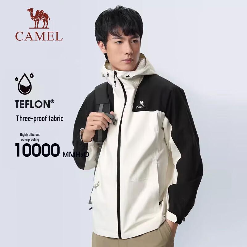 CAMEL Unisex Outdoor Windproof Waterproof Jacket