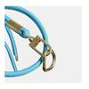 3Pcs DIY crochet dumpling bag accessory set - adjustable shoulder strap, zipper, and durable faux leather base
