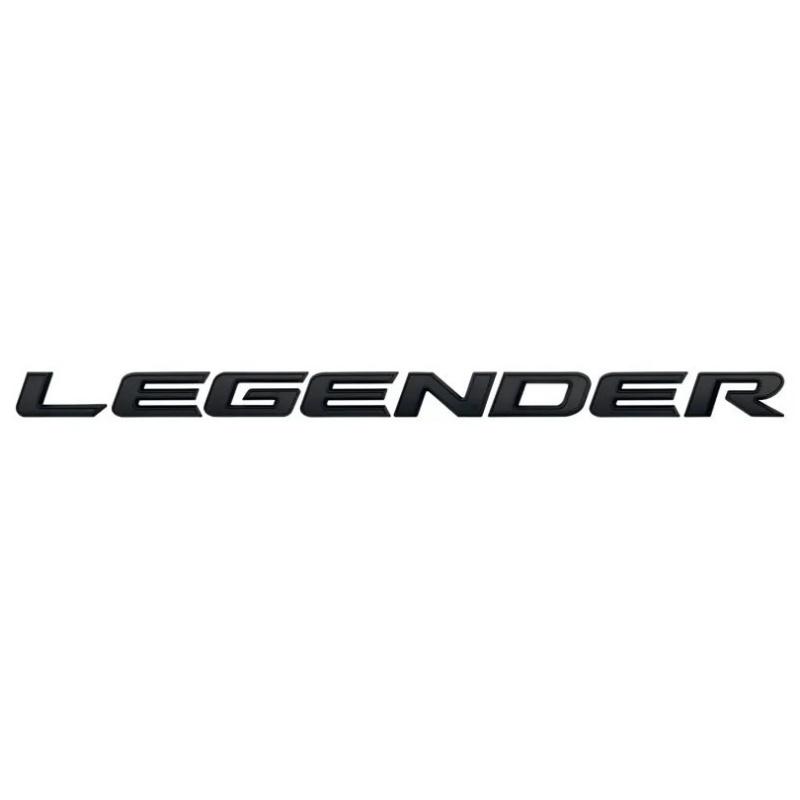 Car 3D Logo Sticker ABS Bonnet Hood Emblem 3D Logo Legender Letters Exterior Decoration car Sticker Trim For Toyota Fortuner чёрный