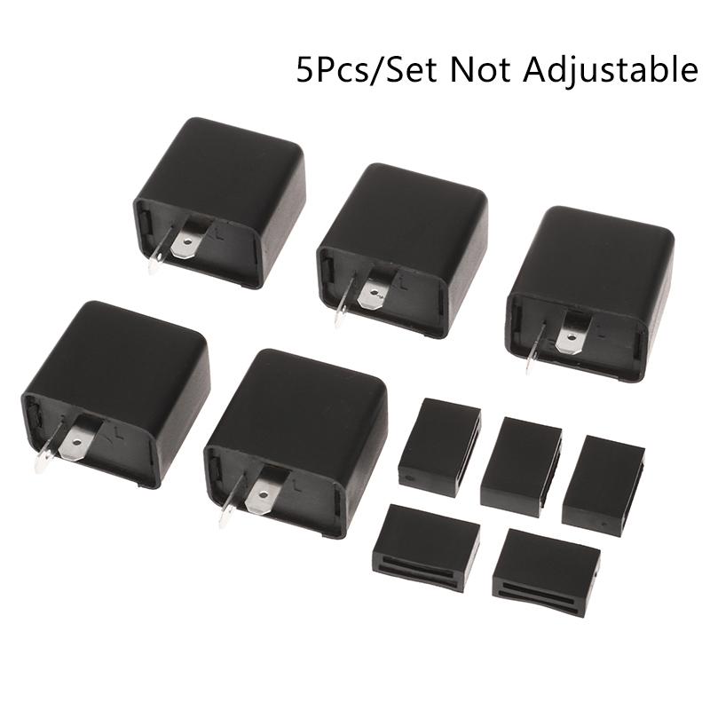 NewMotorcycle Accessories LED Turn Signal Controller Electric Vehicle Relay Indicator Light Flasher Adjustable Speed