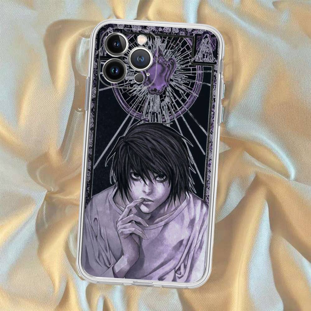 Anime Death Note Phone Case For iPhone 17 16 15 Plus X 14 11 12 13 Mini Pro Max Mobile Case
