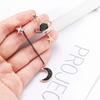 Asymmetrical Long Tassel Star And Moon Planet Brincos Fashion  Accessories Drop Earrings Jewelry Dangle  Earrings Stud Earrings