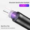 SHENYU 365nm UV Blacklight Flashlight