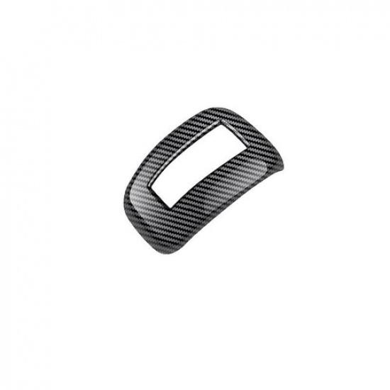 Carbon fiber Car Gear Shift Knob Cover Trim For Mitsubishi Outlander -2024