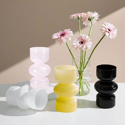 Hydroponische Glasvase, Blumen- und Pflanzentöpfe aus Glas im nordischen Stil, dekorative Tischvase für Kühlschrank, Fenster, Zuhause, Party, Ausstellung