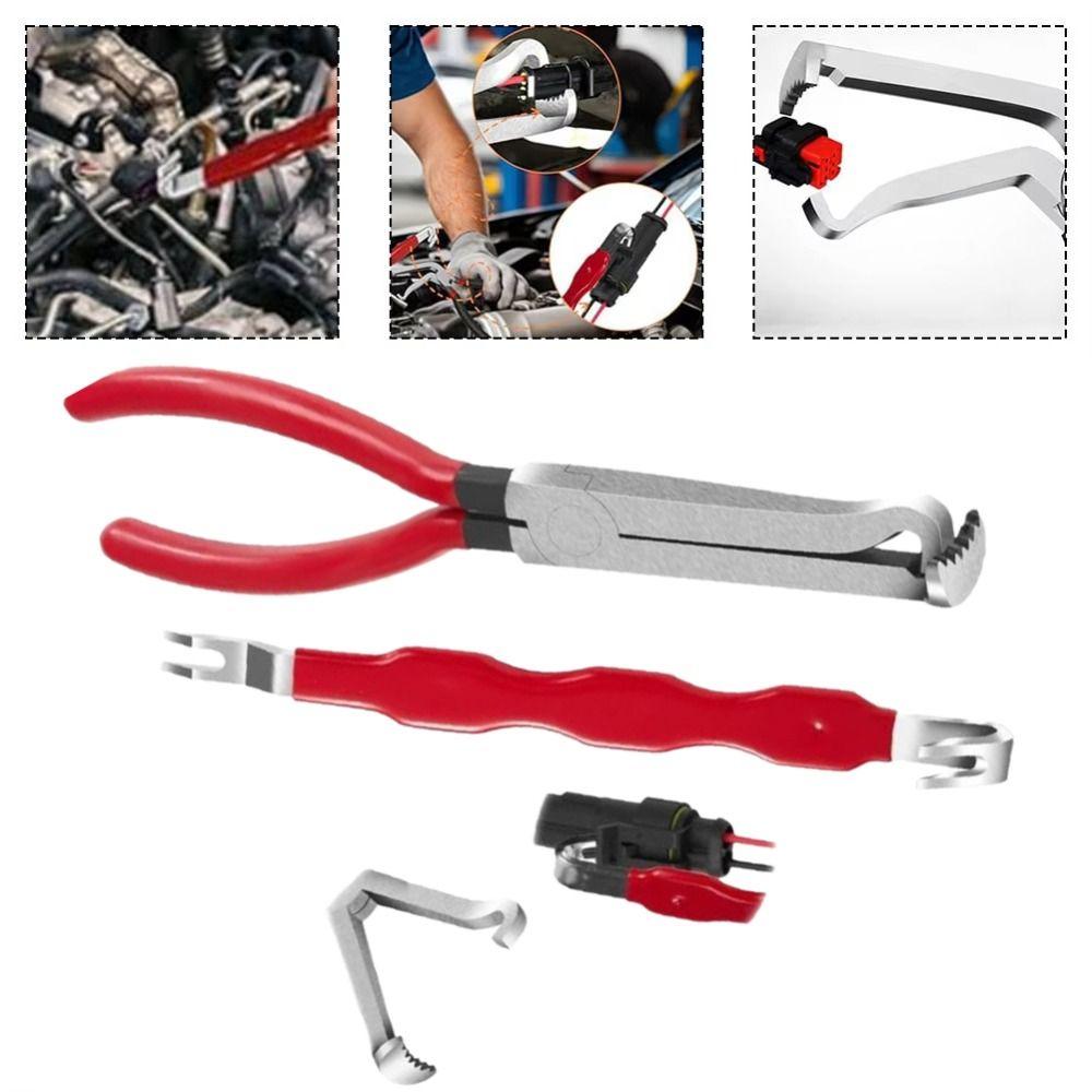Nonslip Electrical Disconnect Pliers Set Rapid Electrical Connector Removal Tools  Automotive Hose