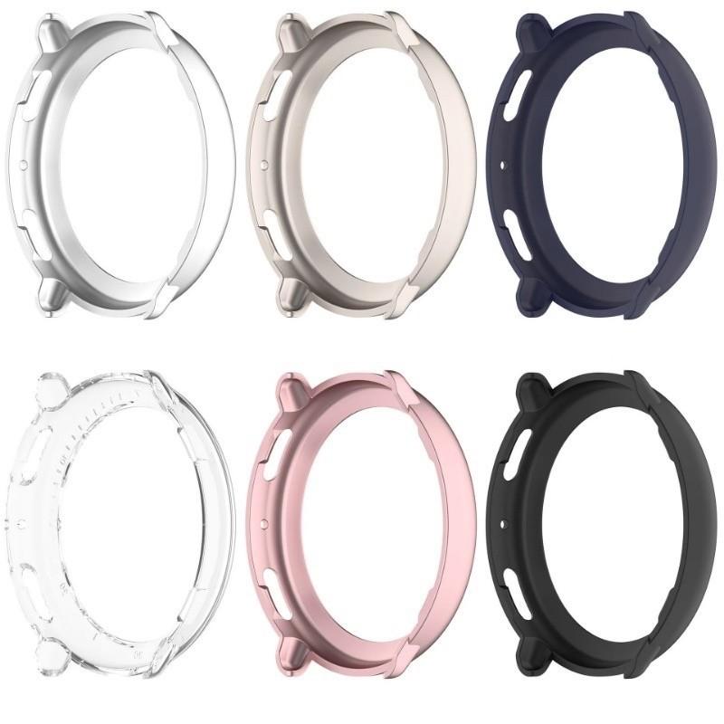 Caixa de PC com Protetor de Tela de Vidro Para Huami Amazfit Active2 Pulseira Inteligente Capa A2437 Acessórios de Capa Protetora