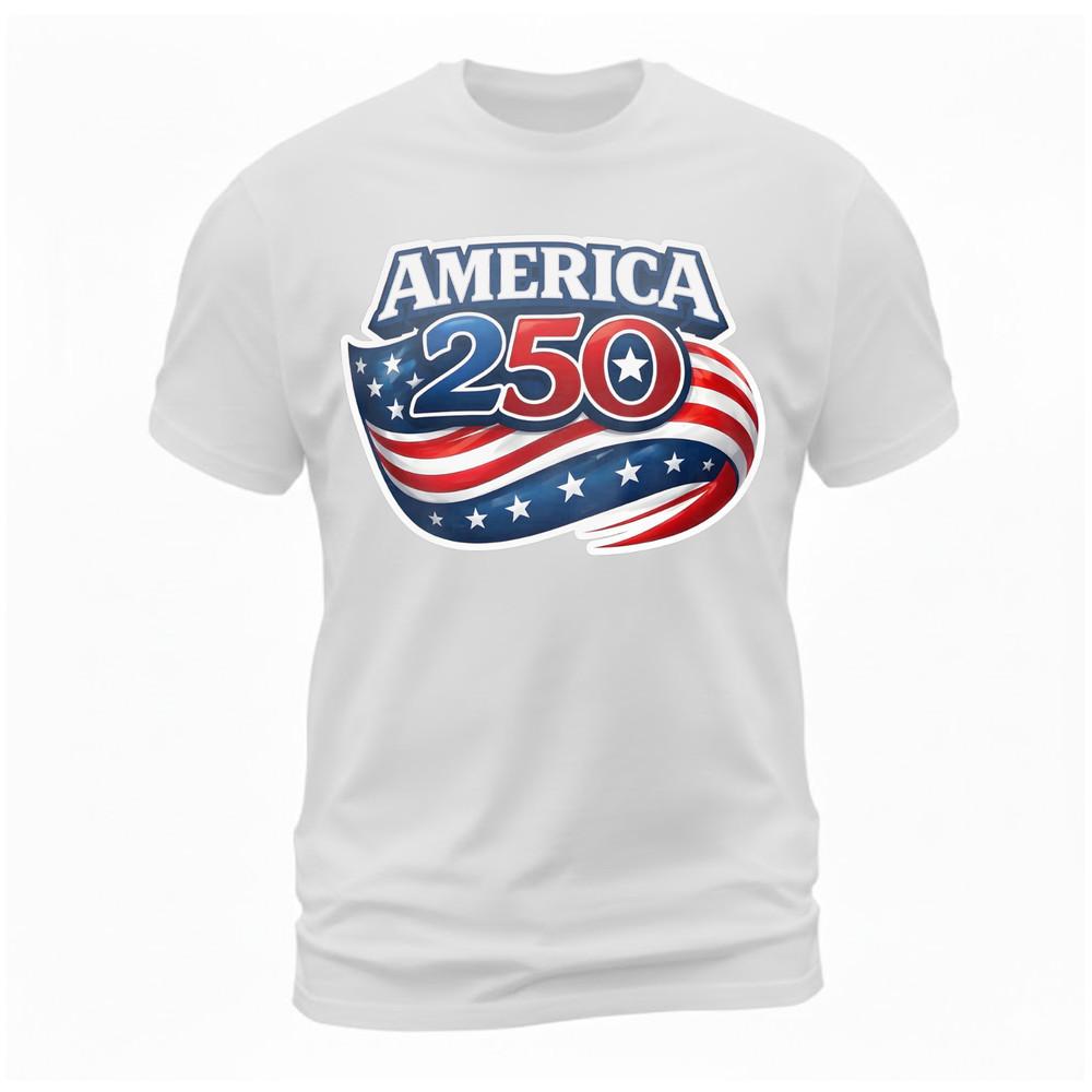 USA 250 Years 17762026 Shirt Patriotic America Anniversary Tee S
