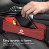 Suede Car Seat Gap Filler Organizer Box Side Storage Bag For Nissan Sylphy N7 Teana Qashqai Note J10 J11 Navara Juke GTR Patrol