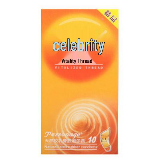 Mingliu Ultra-Thin 002 Dotted Ribbed Condoms - 10 Pack