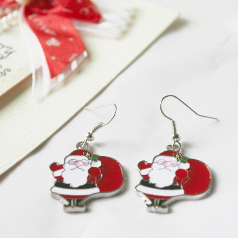 European and American Korean Fashion Accessories Dripping Oil Santa Claus Full of Gifts