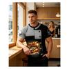 Modă pentru Bărbați Tricou cu Imprimeu 3D pentru Bărbați Gât Rotund Mânecă Scurtă Trendy Street Wear