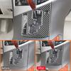 För LEXUS RX350 RX450H 2010-2012 Kolfiber Bil Mittkonsol Växelväljare Panel Ram Interiör Dekorationsdekal Auto Del