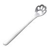 1PC Creative Cute Cat Claw 304 Stainless Steel Spoon Hollow for Ice Cream Coffee Tea Dessert Spoon Kitchen Tableware Accessories