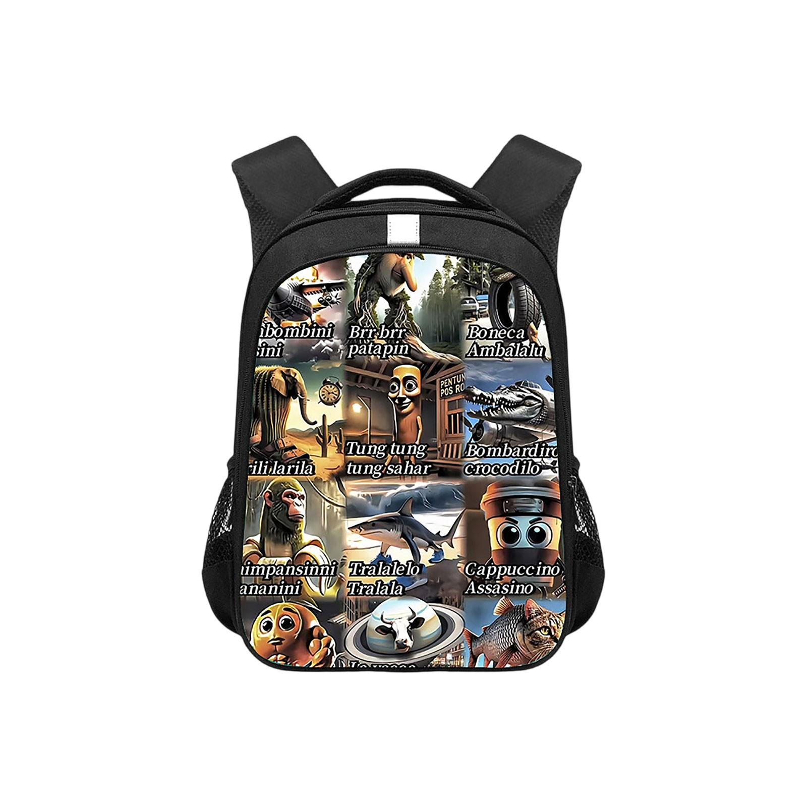 

Children s Kindergarten Backpack, Elementary School Student Fashion Backpack, Cartoon Spine Backpack To Reduce Burden One Size