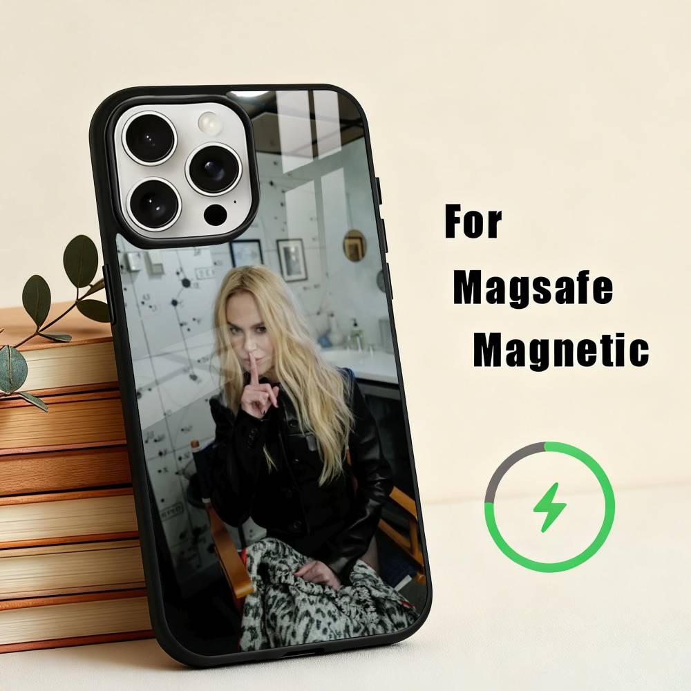 Schauspielerin Nicole Mary Kidman Handyhülle für iPhone 17,16,15,14,13,12,Plus,Pro,Max für Magsafe Magnetisches Kabelloses Laden