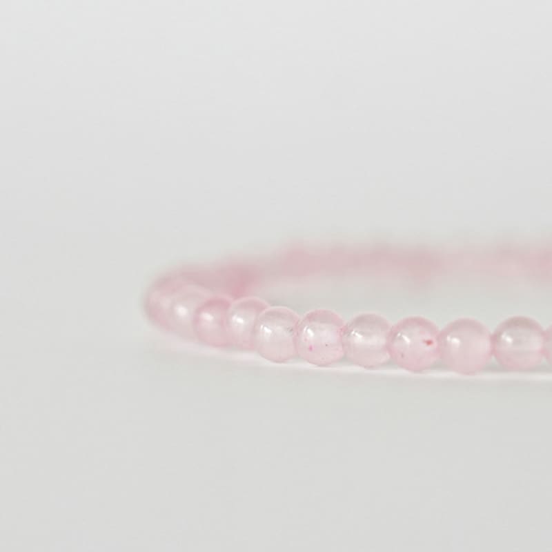 modernlike 14k gold pink amethyst gemstone bracelet 3mm