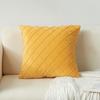 New Dutch Velvet European Style Model House Plaid Embroidered Diamond Pattern Pillowcase Fashionable Ins Style Pillowcase
