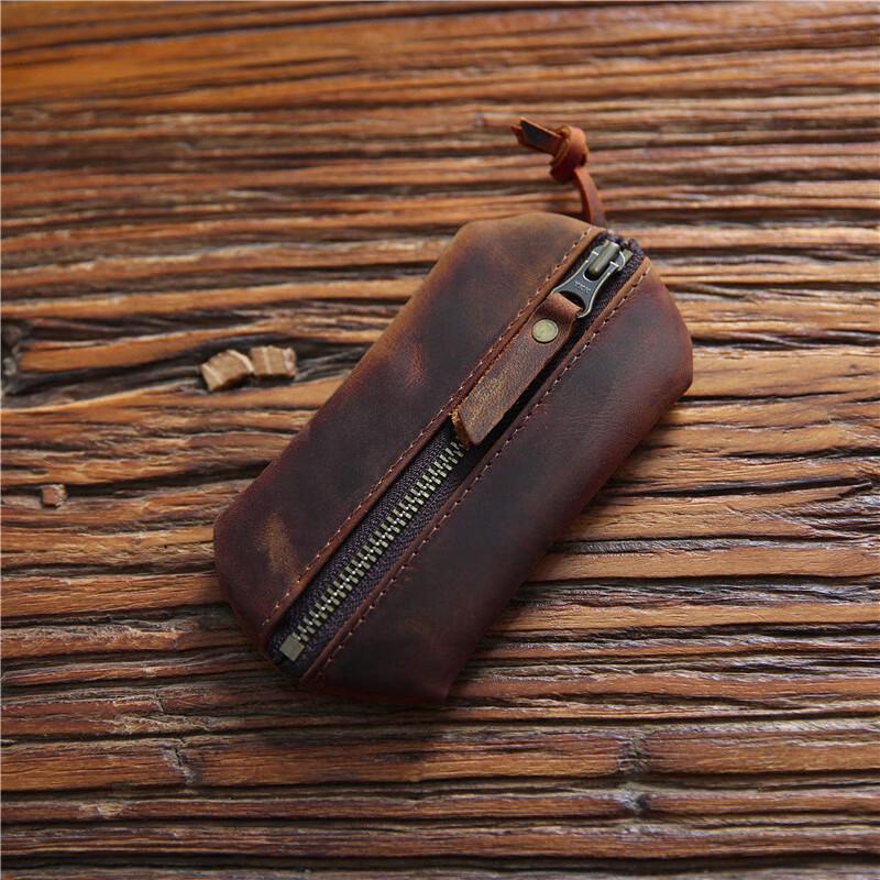 Мужская ключница Weipello из кожи Crazy Horse One Size