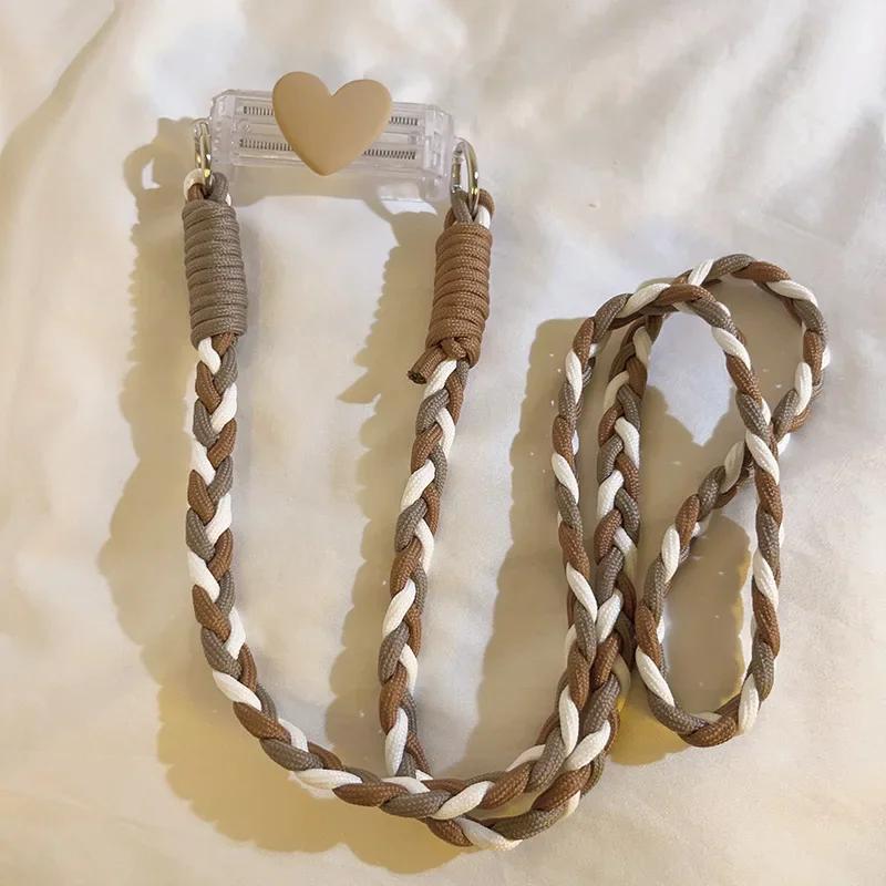 Phone Lanyard with Back Clip - Adjustable Case Clip & Long Rope, Practical Mobile Phone Accessory