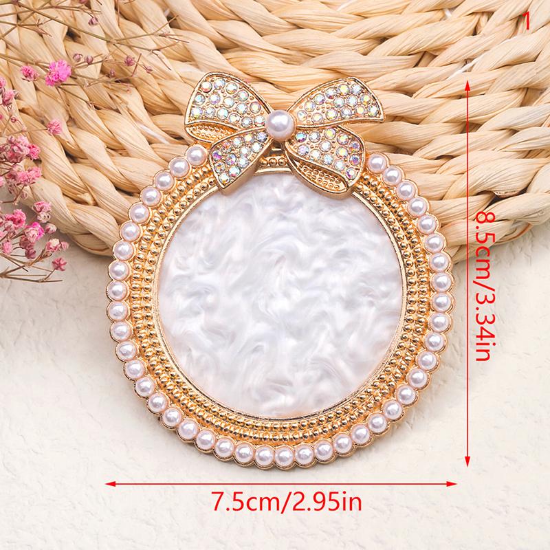 1Pcs Pearl Nail Art Palette False Nail Tips Drawing Board Display Stand Resin Showing Shelf Salon Manicure Tools