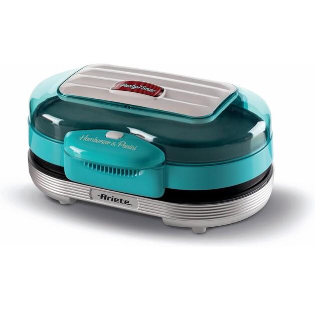 Контактный гриль Ariete Party Time Hamburger & Panini blau (205/01)