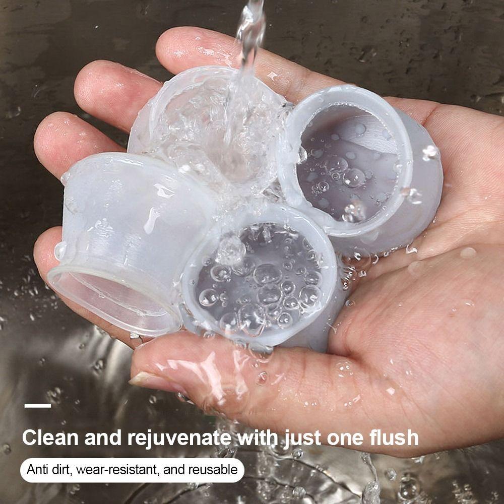 4pcs Silicone Table Chair Leg Mat Non-slip Feet Covers Furniture Pads Table Foot Protectors Floor Protectors Chair Leg Caps