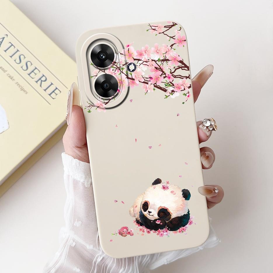 Für Realme Note 60 Hülle Luxus Kunst Bemaltes Cover Stoßfest Weiches Silikon Handyhülle Für Realme Note 50 Note50 Note60 Rückseite