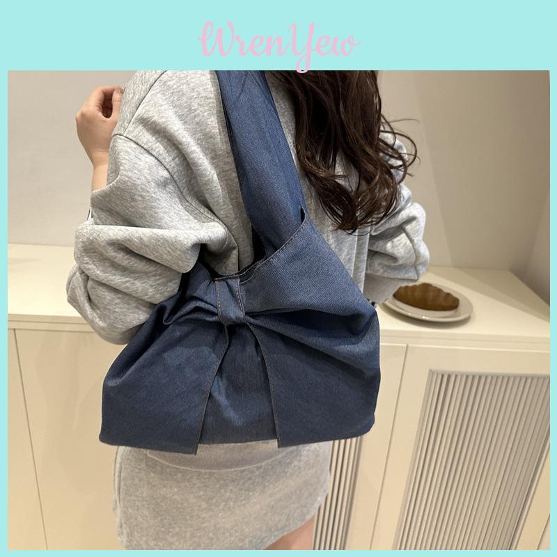 Street Style Canvas Tote Bag With Large Capacity For Daily Use