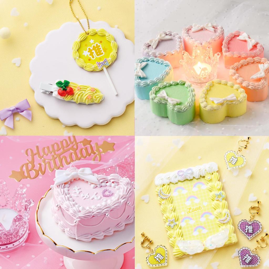 Gakken Girls' Craft Favorite Color Whipped Decoration (Ages 6 and up) Q750899