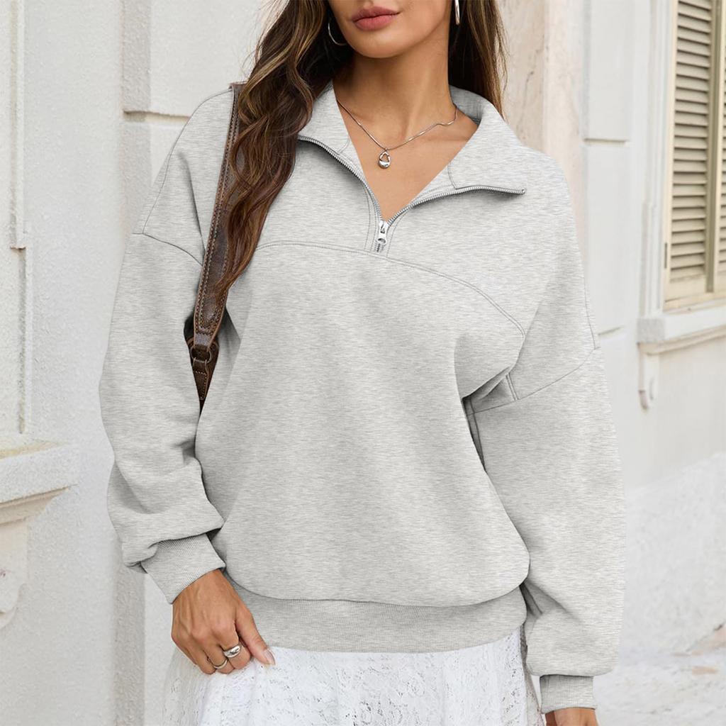 Womens Casual Long Sleeve Drawstring Sweatshirt Pullover Tops Loose Oversized Clothes