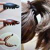 Women's Non-Slip Banana Hair Clip, Vintage Oval Leopard-Print Hair Accessory