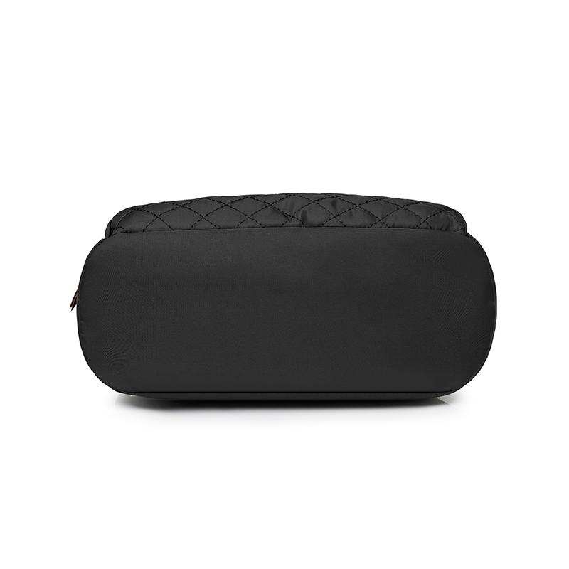 Rhomboid Embroidery Backpack Women's Backpack Large Capacity Water-repellent Travel Backpack