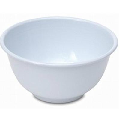 Posh Living Kitchen Accessories Enamel Bowl, Large, Scandinavian Country Style, Antique Style, White