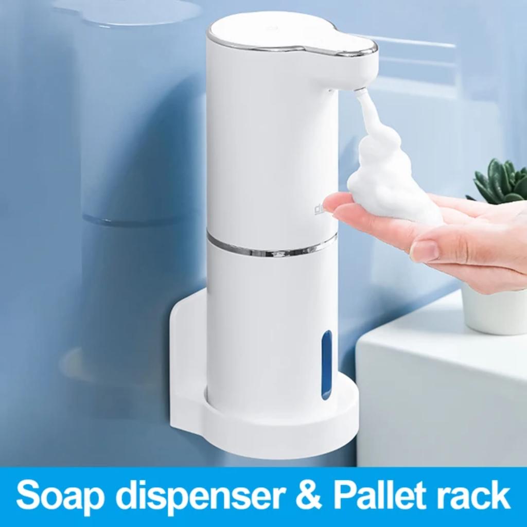 Automatic Foam Soap Dispensers Bathroom Smart Washing Hand Machine With USB Charging White High Quality ABS