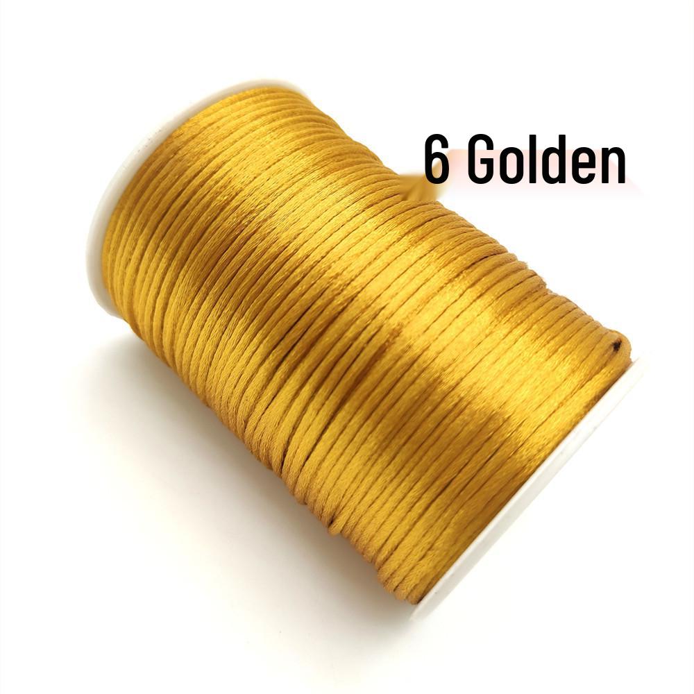 Handmade Chinese Knot Cord No. 5, 100m - Korean Weaving Rope for Bracelets & Necklaces. No. 5, 2.5mm, 100 meters